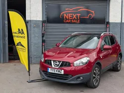 Red Used 2011 Nissan Qashqai N-TEC SUV | £2,490 (Fair price)