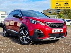 Red Used 2021 Peugeot 3008 GT-line SUV | £11,988 (Good price)