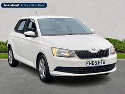 White Used 2016 Skoda Fabia SE Hatchback | £6,795 (Fair price)