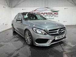 Silver Used 2016 Mercedes C220 AMG Line Premium Sedan | £15,299 (A bit pricey)