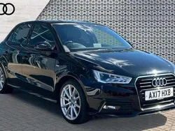 Black Used 2017 Audi A1 S-Line Hatchback | £11,795 (Fair price)