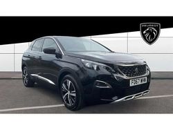 Black Used 2017 Peugeot 3008 GT-line SUV | £11,677 (Fair price)
