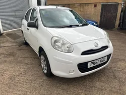 White Used 2011 Nissan Micra Visia Hatchback | £2,295 (A bit pricey)