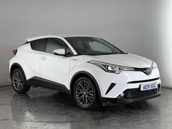 White Used 2018 Toyota C-HR SUV | £15,400 (Fair price)