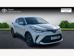 White Used 2022 Toyota C-HR Design SUV | £19,621 (Fair price)
