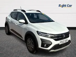 White Used 2022 Dacia Sandero Comfort Hatchback | £9,489 (Fair price)