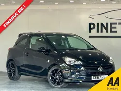 Black Used 2017 Vauxhall Corsa Edition Hatchback | £6,299 (Fair price)