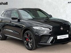 Black Used 2022 Jaguar F-Pace SVR SUV | £54,734