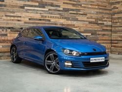 Blue Used 2017 VW Scirocco R-line BlueMotion Coupe | £13,995 (Fair price)