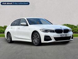 White Used 2021 BMW 318 M Sport Sedan | £19,649 (Fair price)