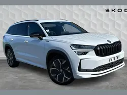 White Used 2025 Skoda Kodiaq SportLine SUV | £39,950
