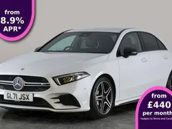 White Used 2022 Mercedes A35 AMG Executive Sedan | £27,313 (Fair price)