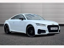 White Used 2022 Audi TT Black Edition Coupe | £31,250 (Expensive)
