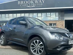 Grey Used 2018 Nissan Juke Tekna SUV | £8,690 (Fair price)