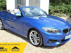 Blue Used 2015 BMW 220 M Sport Cabriolet | £9,495 (Fair price)