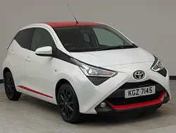 White Used 2018 Toyota Aygo x-press Hatchback | £9,498 (A bit pricey)