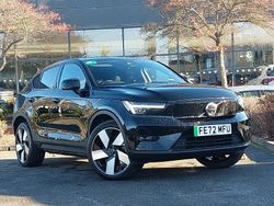 Black Used 2022 Volvo C40 Ultimate SUV | £22,998 (A bit pricey)