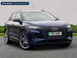 Blue Used 2021 Audi Q4 e-tron Comfort SUV | £24,208