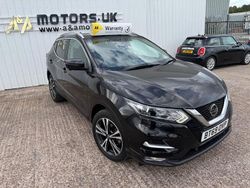 Black Used 2019 Nissan Qashqai N-Connecta SUV | £6,500