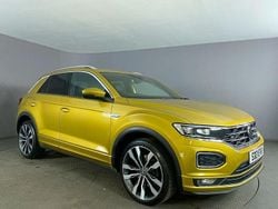 Yellow Used 2021 VW T-Roc R-line SUV | £18,199 (Good price)
