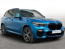 Blue Used 2021 BMW X5 M Sport SUV | £40,300 (Fair price)