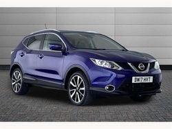 Ink blue Used 2017 Nissan Qashqai Tekna SUV | £12,995 (Good price)