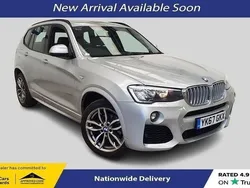 Silver Used 2017 BMW X3 M Sport SUV | £14,995 (Fair price)