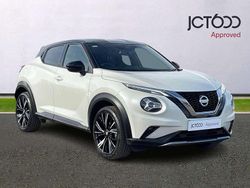 White Used 2021 Nissan Juke Tekna+ SUV | £16,350 (Fair price)
