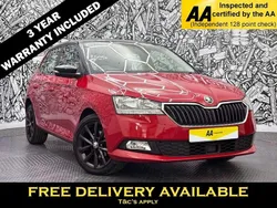 Red Used 2019 Skoda Fabia Colour Edition Hatchback | £9,095 (Fair price)