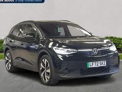 Black Used 2022 VW ID.4 Pro SUV | £23,647 (Fair price)