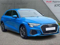 Blue Used 2023 Audi A3 S-Line Hatchback | £23,199 (Fair price)