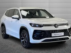 Pure white New 2025 VW Tayron R-line SUV | £40,490 (Super price)