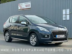 Blue Used 2015 Peugeot 3008 Active Hatchback | £5,500 (Fair price)