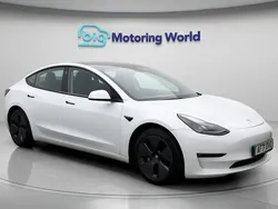 White Used 2021 Tesla Model 3 Long Range Sedan | £17,600 (Fair price)