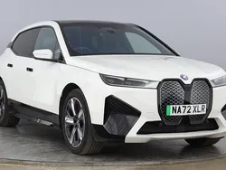White Used 2022 BMW iX M Sport SUV | £33,995 (Fair price)