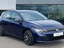 Atlantic blue metallic Used 2022 VW Golf VIII Life Hatchback | £18,266 (Good price)