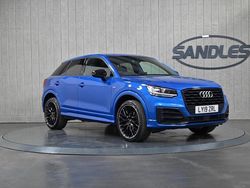 Blue Used 2019 Audi Q2 Black Edition SUV | £17,599 (Fair price)
