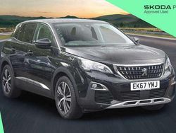 Black Used 2018 Peugeot 3008 Allure SUV | £14,439 (Fair price)