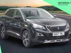 Black Used 2018 Peugeot 3008 Allure SUV | £14,439 (Fair price)