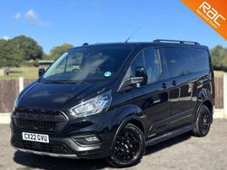 Black Used 2022 Ford Transit Custom Van | £28,990