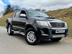 Black Used 2012 Toyota HiLux Pickup | £7,979 (Expensive)