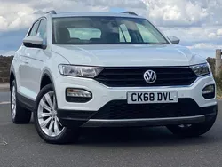 Pure white Used 2018 VW T-Roc SE SUV | £13,990 (Fair price)