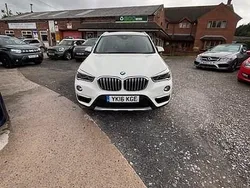 White Used 2016 BMW X1 xLine SUV | £9,999 (A bit pricey)