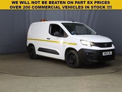 White Used 2021 Peugeot Partner Van | £7,740 (Fair price)
