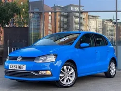 Blue Used 2014 VW Polo SE Hatchback | £7,490 (Fair price)