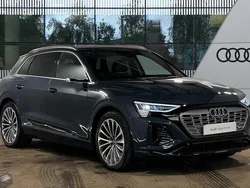 Blue Used 2024 Audi Q8 e-tron S-Line SUV | £49,999 (Expensive)