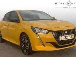 Yellow Used 2022 Peugeot 208 Allure Premium Hatchback | £14,038 (Fair price)
