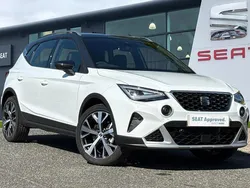 White Used 2024 Seat Arona Xperience Lux SUV | £19,890 (Fair price)