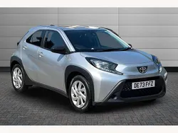 Silver Used 2023 Toyota Aygo PURE Hatchback | £14,995 (Fair price)