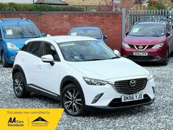 White Used 2016 Mazda CX-3 Inclusive SUV | £10,490 (Fair price)